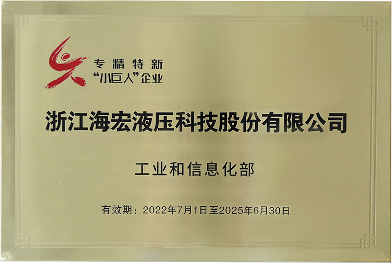 國(guó)家專精特新“小巨人”